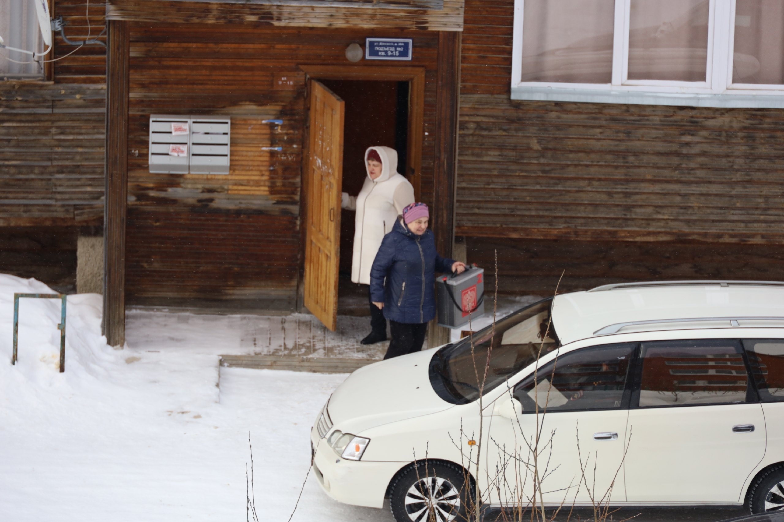 В районе организовано голосование на дому для пожилых и маломобильных граждан.